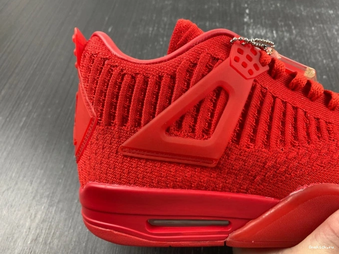 One Kick 4 Red AQ3559-600 Retro Flyknit Jordan 0802
